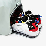 Спортивна сумка для спортзалу жіноча з довгою ручкою Boyatu зелений (GS-125440), фото 5