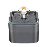 Питний фонтан для котів собак 2л USB з фільтром та датчиком руху