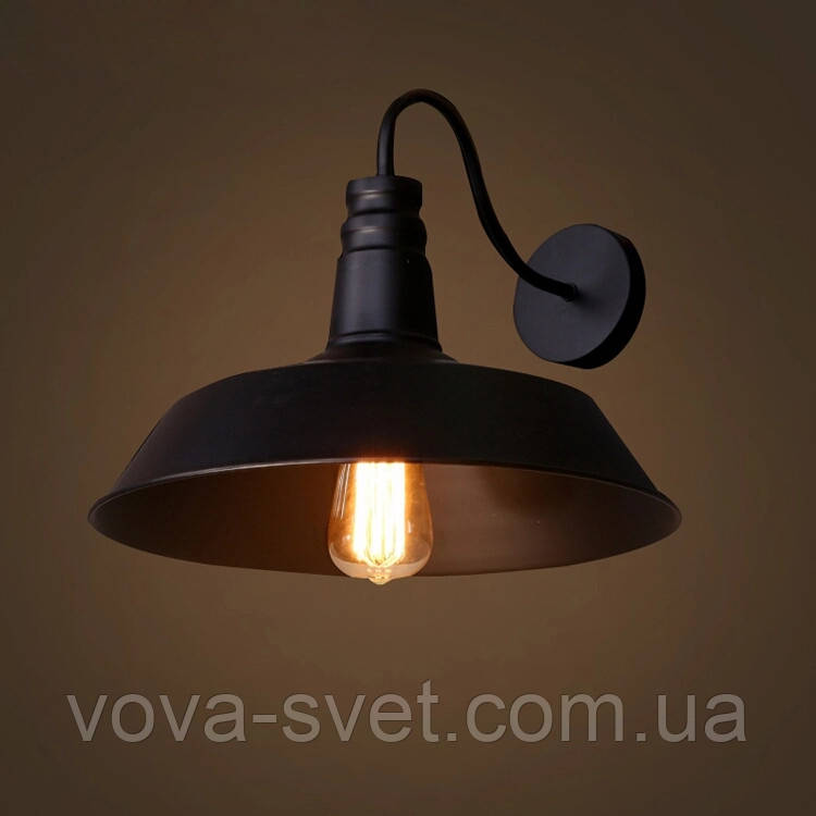 Настінний світильник (бра) купол loft Industrial