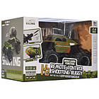 Дитяча іграшкова машинка Джип з пультом керування та кулеметом який стріляє кулями SL-245A-46, фото 4