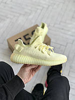 Шлепанцы женские Adidas Yeezy Boost 350 V2 Light Yellow