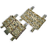 Передня панель до плитоноски "YURKO" з вшитими кишенями під АК | Піксель ММ14 | Ukr shield, фото 4