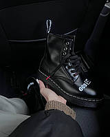 Женские ботинки Dr. Martens 1460 Sex Pistols Black Rolled Smooth