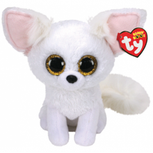 Дитяча іграшка м’яконабивна TY Beanie Boo's 36225 Біла лисиця "FENNEC" 15см