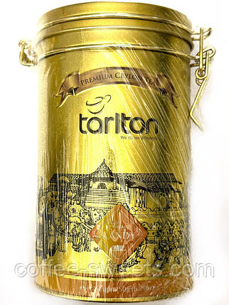 Чорний чай BOP1 Tarlton Kandy Тарлтон Канді 150 г у бляшанці, фото 1