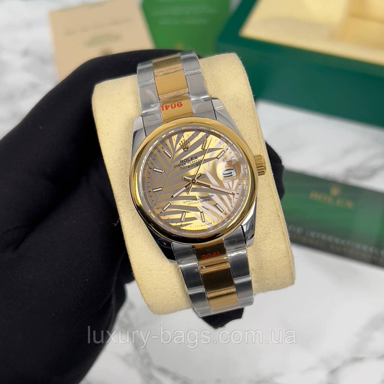 Круті годинник Rolex DateJust Oyster Perpetual 36 Silver-Gold