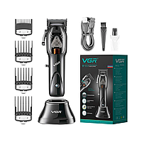 Машинка для стрижки с подставкой VGR Professional Clipper (V-653) Sensey Машинка для стрижки з підставкою VGR