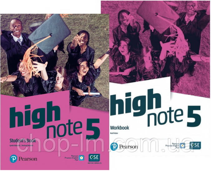 Комплект High Note 5 Student's Book with Active Book + Workbook (Підручник + зошит)