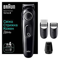 Триммер Braun Beard Trimmer BT3420 черный l