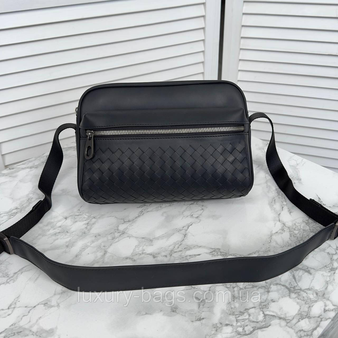 Чоловіча сумка через плече Bottega Veneta (люкс якість)
