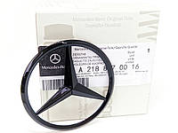 Эмблема W218 New-CLS/Old-SLK Mercedes-Benz на крышку багажника A2188170016 Черный глянец
