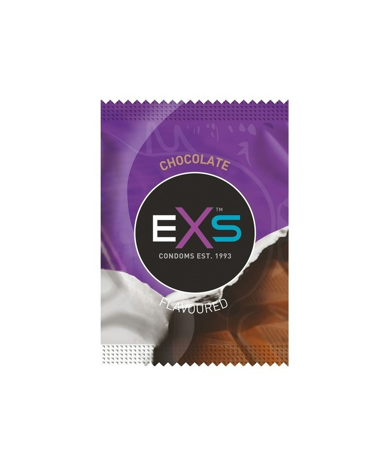Презерватив EXS Flavoured Chocolate зі смаком гарячого шоколаду (ціна за 5 шт.) Кітті