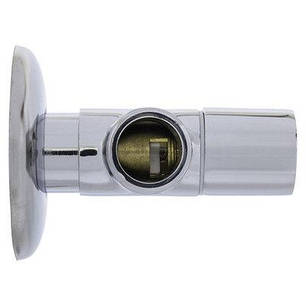 Кран угловой Raftec 1/2"X1/2" с керамическим запорным элементом, фото 3