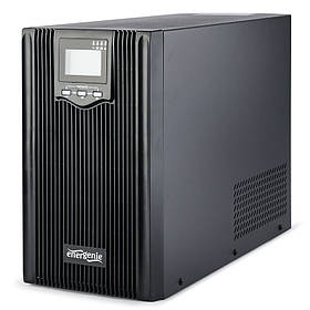 Джерело безперебійного живлення 3000VA, синусоїдальний сигнал EnerGenie EG-UPS-PS3000-02 — MegaLavka