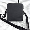 Чоловіча шкіряна сумка Giorgio Armani, фото 5
