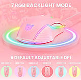 Миша ігрова дротова ONIKUMA Gaming CW905, чорна, фото 3