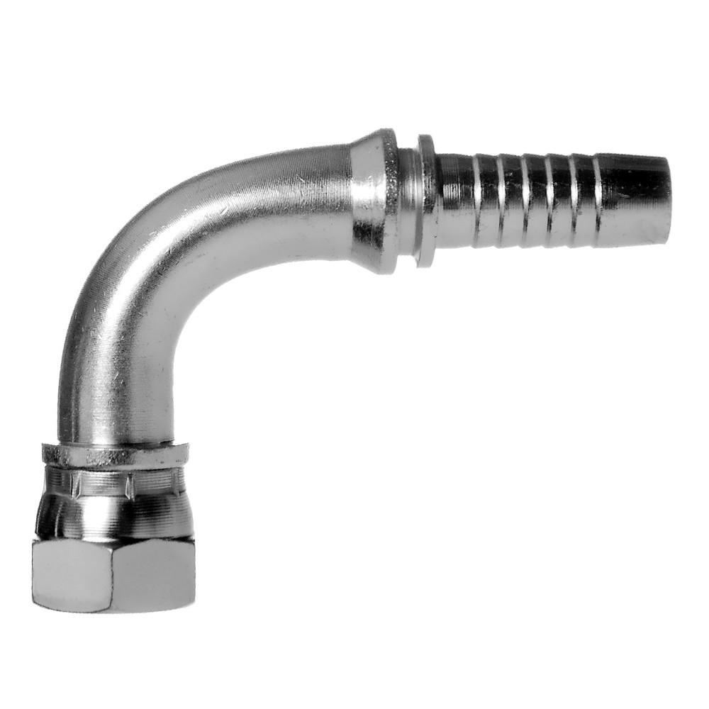 Фітинг ніпель DKR кутовий 90° Ду.8 з різьбленням BSP 3/8"