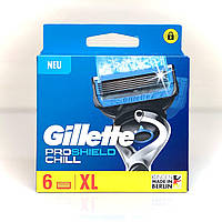 Змінні касети | картриджі | леза чоловічі Gillette Proshield Chill (6 шт)