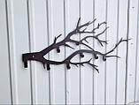 Вішалка для одягу з металу "Гілка №2" 60 см., фото 4
