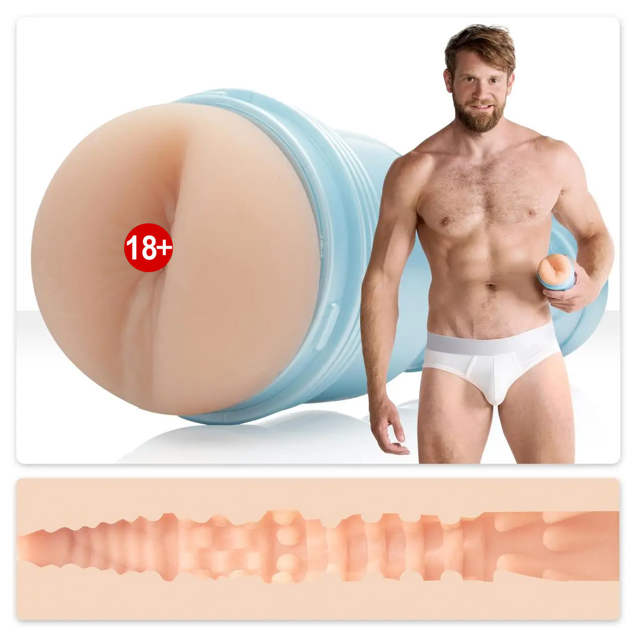 Мастурбатор-попка Fleshjack Boys: Colby Keller Lumberjack