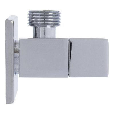 Кран угловой KP CZECH 1/2"X1/2" с керамическим запорным элементом, фото 3