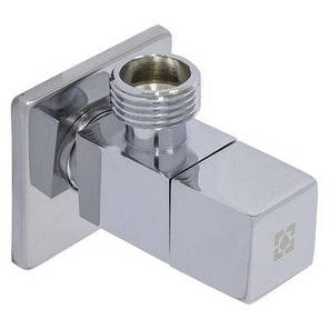 Кран угловой Raftec 1/2"X1/2" с керамическим запорным элементом, фото 1