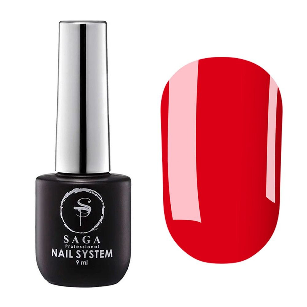 Топ червоний без липкого шару SAGA Professional Top Red, 9 мл