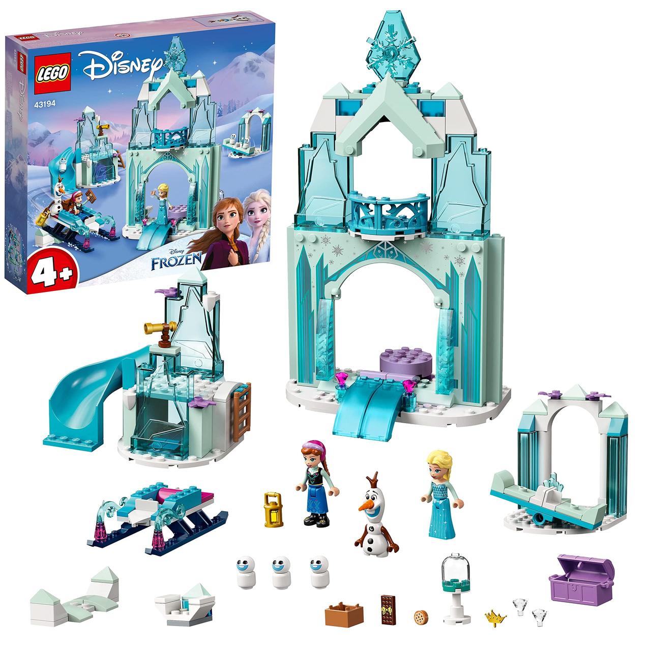 LEGO Friends 43194 Зимова казка Анни і Ельзи, Принцеси Дісней конструктор Лего Френдс Frozen Льодовий замок