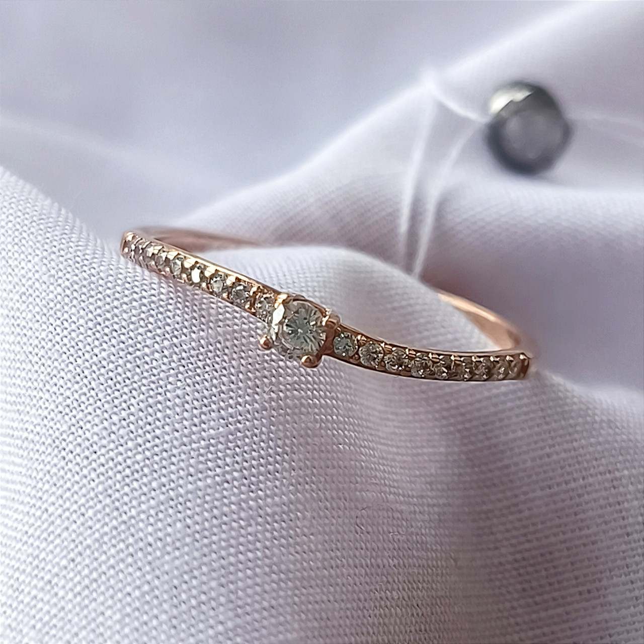 Золоте кільце Ukr-Gold, фото 1