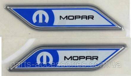 Fiat 500 500L 500X 2012-2023 Эмблема значок MOPAR на крила передні комплект Новий Оригінал