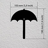 Вішак для одягу з металу "Парасолька", фото 2