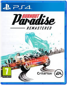 Дисмк з грою Burnout Paradise Remastered [BD disk] (PS4)