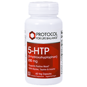 5-гідрокси L-триптофан Protocol for Life Balance 5-HTP 200 мг 60 капс.