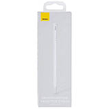Стилус Baseus Smooth Writing Capacitive (Active Version) (ACSXB-B) Білий, фото 3