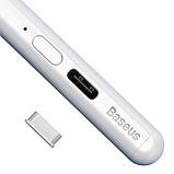 Стилус Baseus Smooth Writing Capacitive (Active version) (Anti misoperation) (SXBC000002) Білий, фото 3