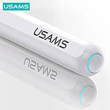Стилус Usams US-ZB254 Magnetic Charging Tilt-sensitive Active Touch Capacitive White, фото 3