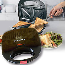 Електрична бутербродниця-сендвічниця гриль Silver crest sandwich maker DC-03, 750 Вт