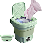 Міні пральна машина Folding washing machine 8л, фото 3