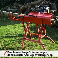 Пила циркулярна HECHT 8220 Електрична двигун 230 вольт 2200 ват, диск 405 мм, фото 7