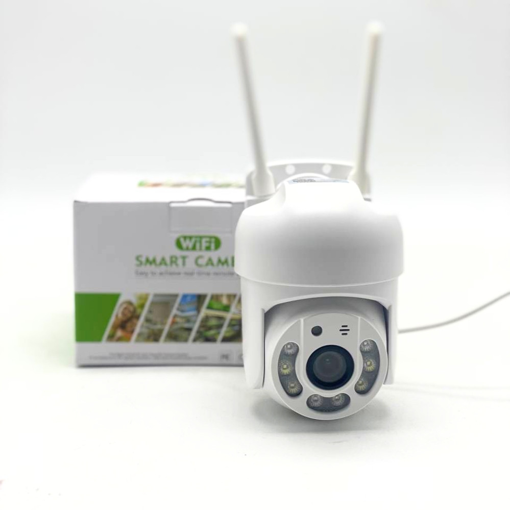Камера відеоспостереження поворотна вулична CAMERA YCC365 plus Wi-Fi IP 3 МП для зовнішнього спостереження та будинку