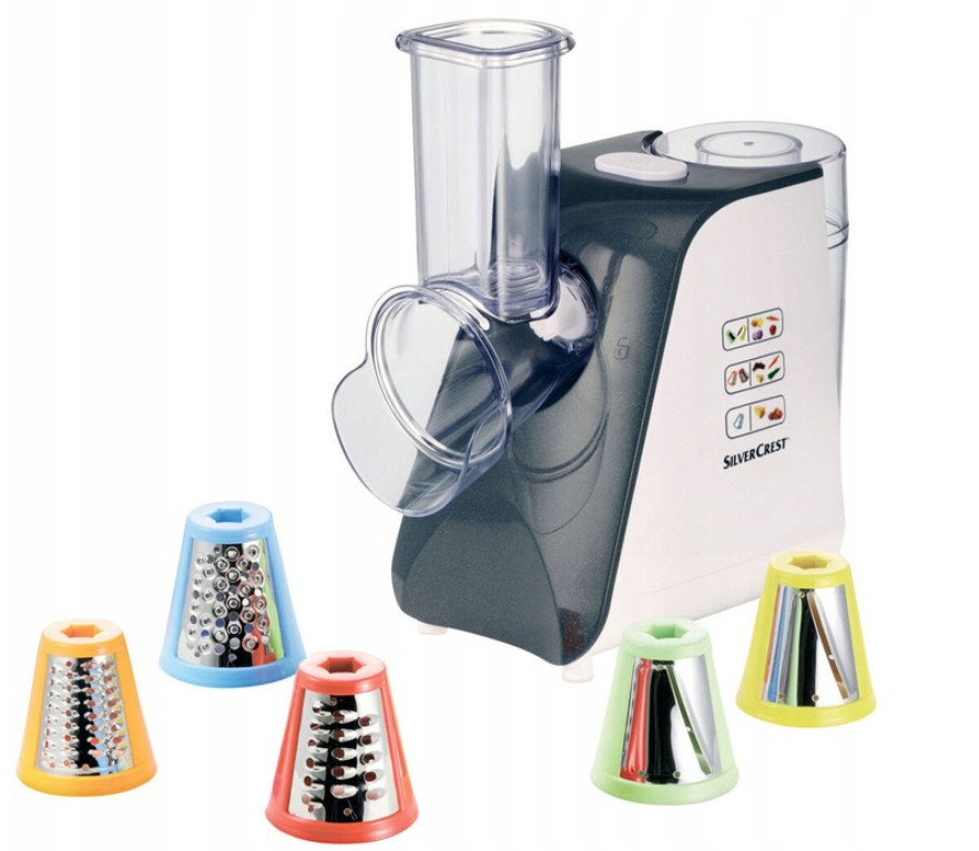 Електрична тертка SilverCrest SGR 150 D1 — 5 насадок, 150 Вт, фото 1