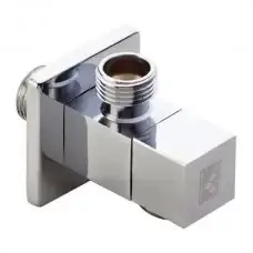 Кран угловой KP CZECH 1/2"X1/2" с керамическим запорным элементом, фото 1