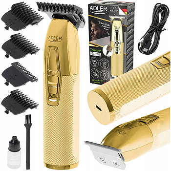 Тример Adler AD 2836g — керамічне лезо, USB Type-C, 100 Вт