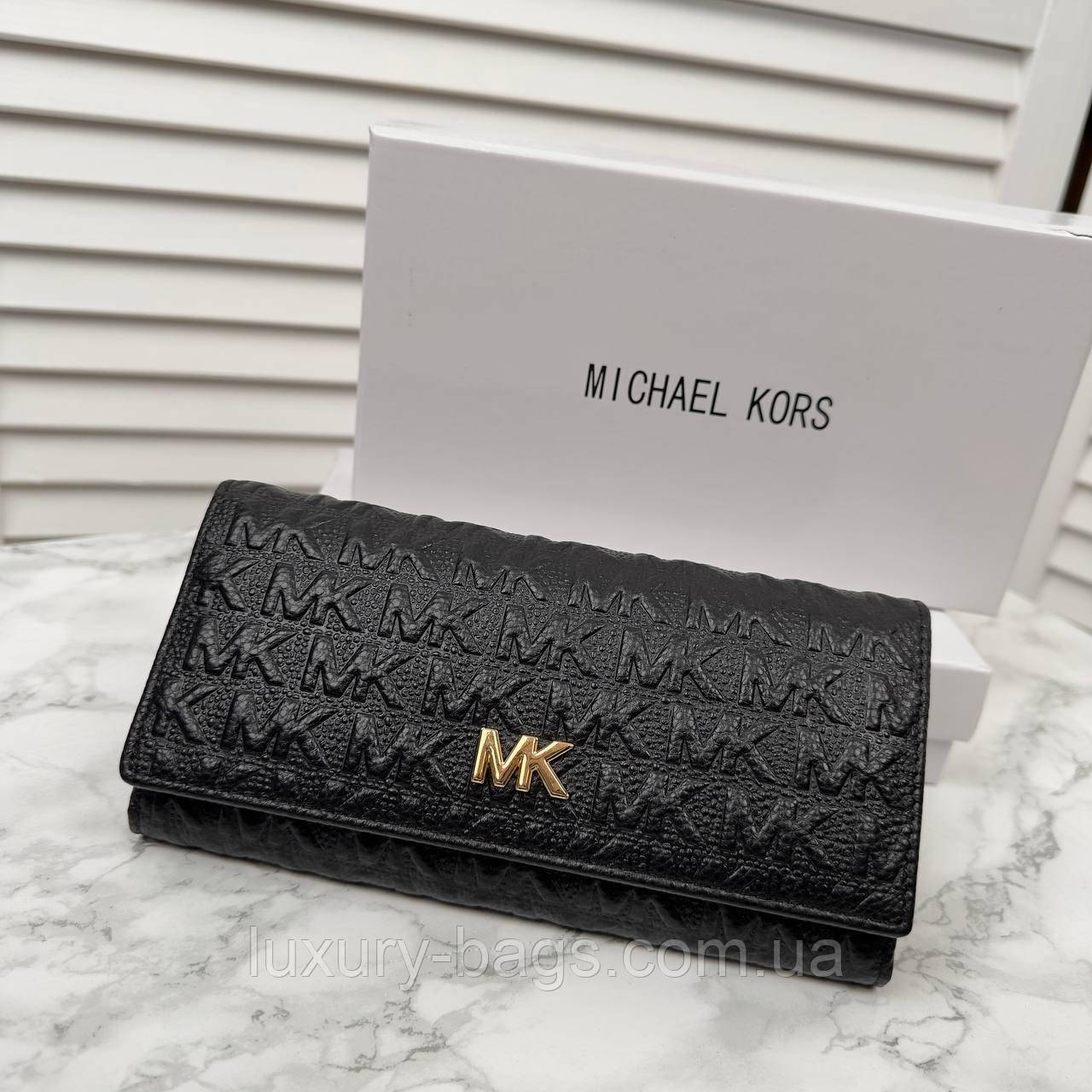 Жіночий модний гаманець на кнопці Michael Kors