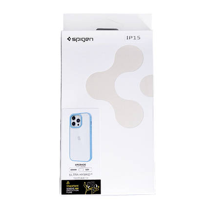 Чохол Spigen Matte для Apple iPhone 15 Sierra Blue, фото 3