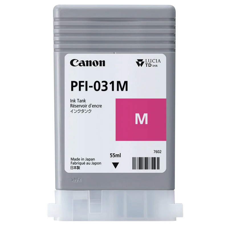 Картридж Canon PFI-031M Magenta 55 мл для плоттера TM-240/ TM-340 (6265C001AA)