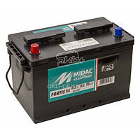 Аккумулятор 6СТ-100A MIDAC FORTIS Asia, 12V, 100Ah (-/+) Мидак Фортис, 12В, 100Ач, EN800А