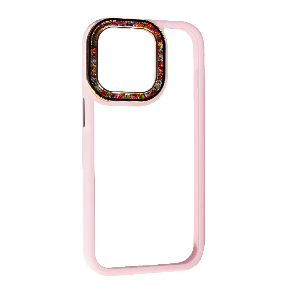 Чохол Swarovski для Apple iPhone 15 Pro Pink Sand