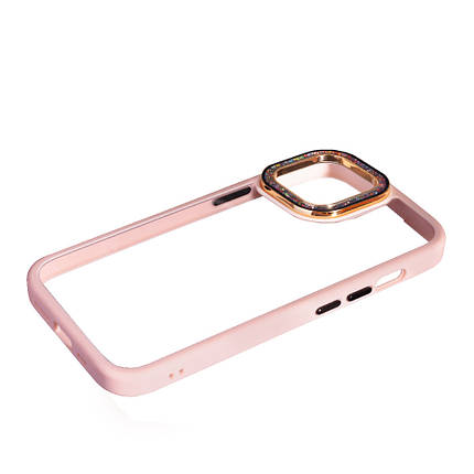 Чохол Swarovski для Apple iPhone 15 Pro Pink Sand, фото 2