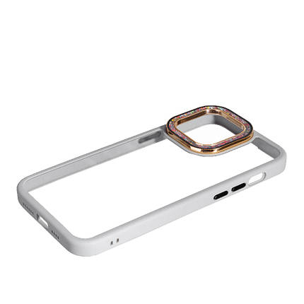 Чохол Swarovski для Apple iPhone 15 Pro Grey, фото 3